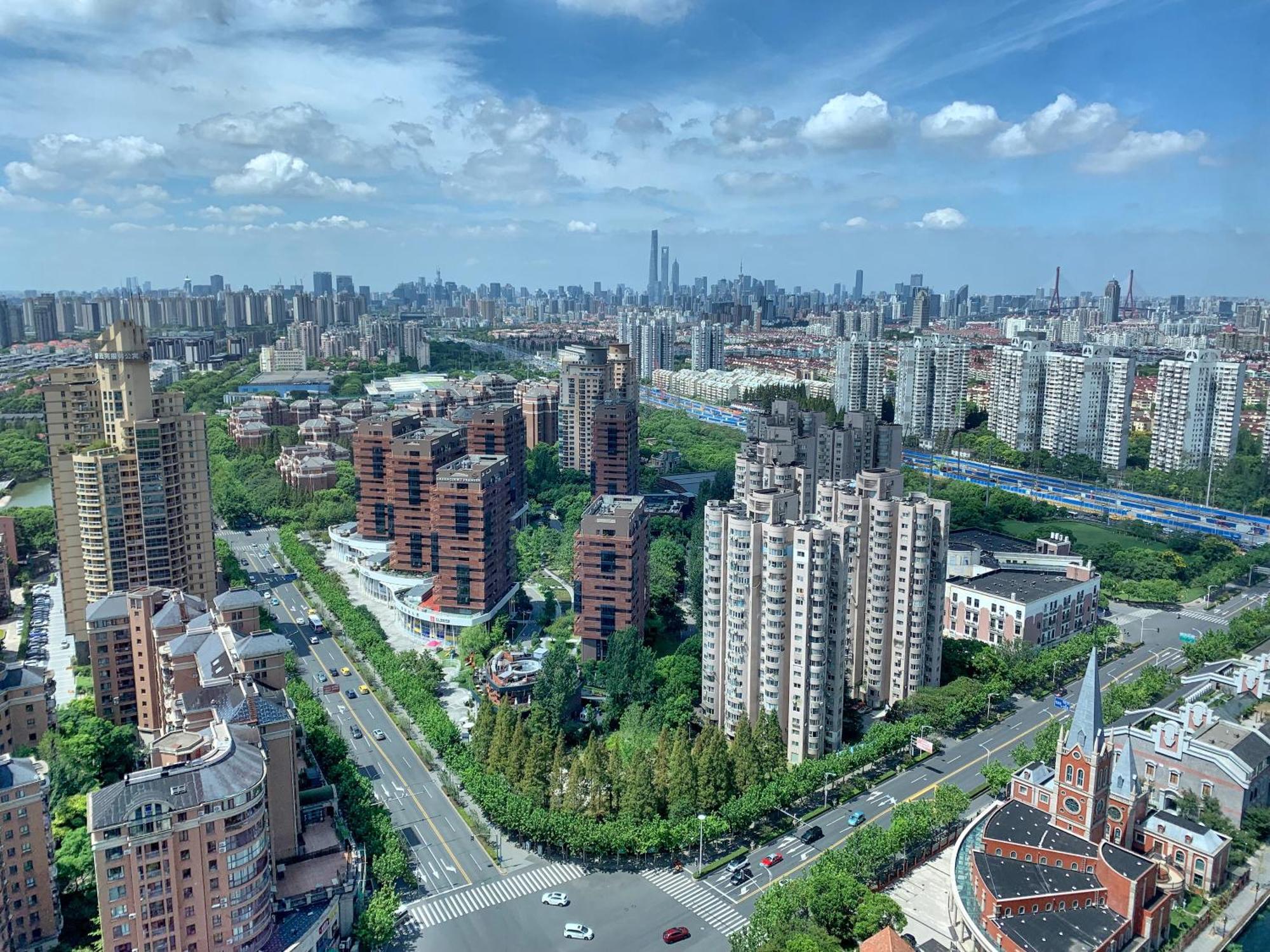 Shanghai Marriott Hotel Pudong East - Only A 30 Minute Drive From Disney Екстер'єр фото