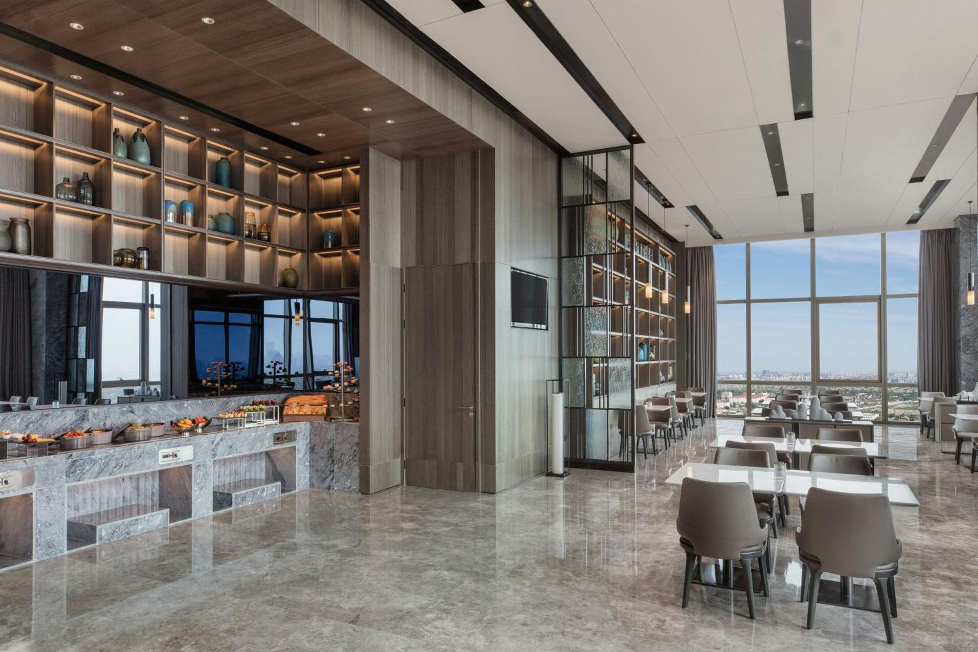 Shanghai Marriott Hotel Pudong East - Only A 30 Minute Drive From Disney Екстер'єр фото