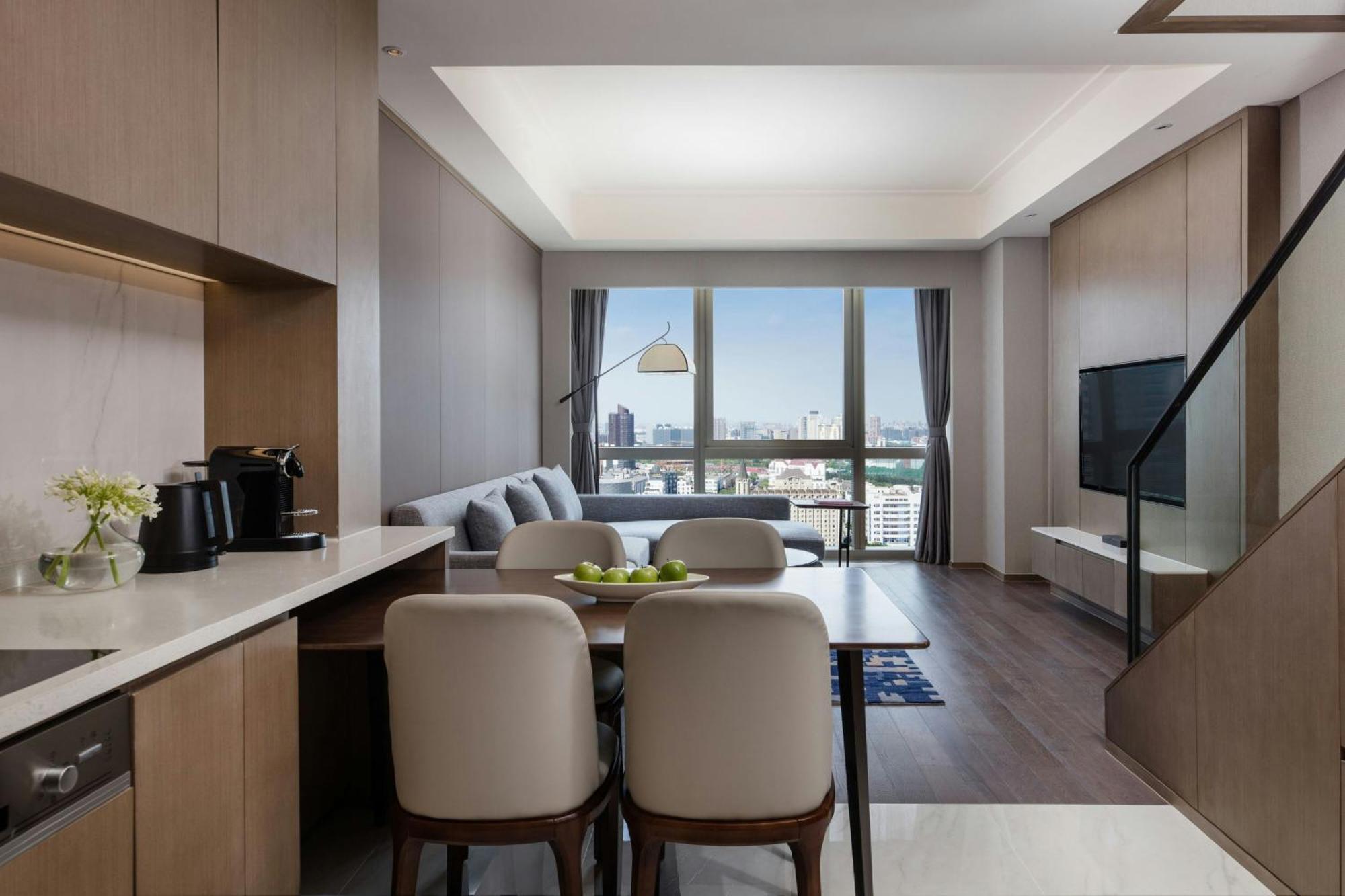 Shanghai Marriott Hotel Pudong East - Only A 30 Minute Drive From Disney Екстер'єр фото